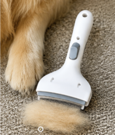 1pc Deshedding Tool for Dogs - Wide Curved Undercoat