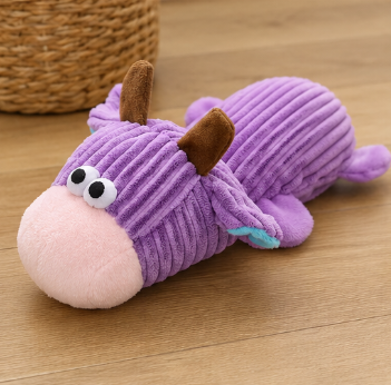1pc Adorable Animal Design Dog Plush Toy - Interactive