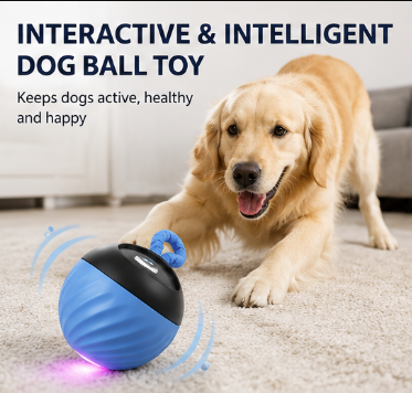 1 Interactive Intelligent Dog Ball Toy